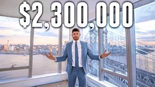 NYC Apartment Tour 23 MILLION LUXURY APARTMENT [upl. by Wachtel]