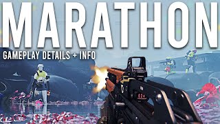 Marathon Gameplay details and Info [upl. by Nalla]