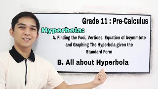 PreCalculus Conic Section  HYPERBOLA [upl. by Ahsuoj288]