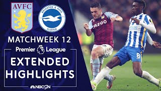 Aston Villa v Brighton  PREMIER LEAGUE HIGHLIGHTS  11202021  NBC Sports [upl. by Drain]