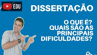 O que é uma dissertação [upl. by Aja]