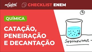 Separação de Misturas  Química  Checklist ENEM  Me Salva [upl. by Hansiain]