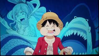 Luffy Doesnt Like Shirahoshi  ENG DUB [upl. by Ayotnahs]