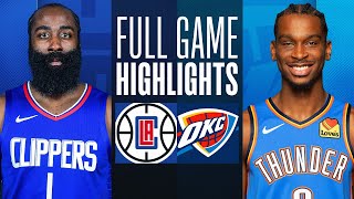 CLIPPERS at THUNDER  FULL GAME HIGHLIGHTS  December 21 2023 [upl. by Knowlton426]