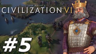 Civilization 6 Deity Byzantium  Crusaders Part 5 [upl. by Vernon963]