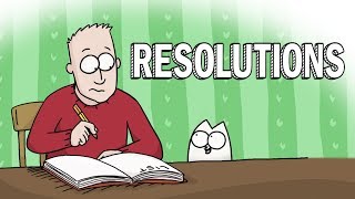 New Year Resolutions  Simons Cat  GUIDE TO [upl. by Ylil]