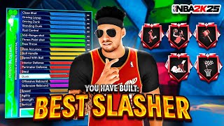 BEST SLASHER BUILD ON NBA 2K25 LEGEND POSTERIZER  UNLIMITED CONTACT DUNKS NBA 2K25 [upl. by Delorenzo]