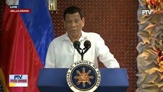 Philippine president Duterte jokes about taking marijuana to stay awake [upl. by Eatton]