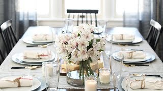 Entertaining with a Casual Elegant Dinner Party [upl. by Jara86]