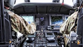 Black Hawk Helicopter Cockpit Video • UH60M [upl. by Roshan821]