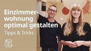 Einzimmerwohnung einrichten  IKEA Tipps amp Tricks [upl. by Wrdna616]