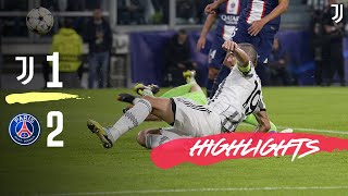 Juventus vs PSG  UCL Highlights [upl. by Ahsilyt]