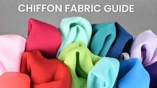 Chiffon Product Guide  What is Chiffon Fabric [upl. by Katherin]