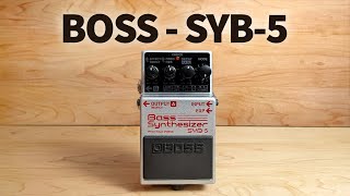 BOSS  SYB5 Bass Synthesizer [upl. by Noell]