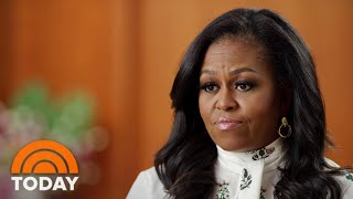 Michelle Obama Reacts To Meghan Markle Interview Pandemic Pressure New Netflix Show  TODAY [upl. by Ajram]