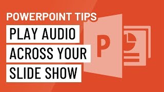 PowerPoint Quick Tip Play Audio Across Your Slideshow [upl. by Gene]