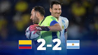 Eliminatorias Sudamericanas  Colombia vs Argentina  Fecha 8 [upl. by Eillas743]