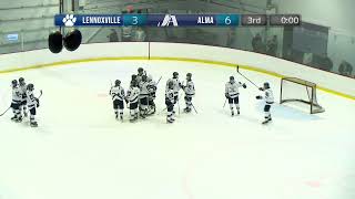 RSEQ Hockey masculin 🏒 Lennoxville  Alma 10202024 [upl. by Trudi]