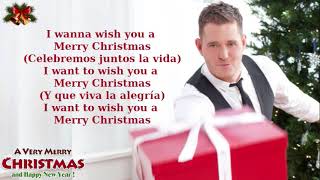 Michael Bublé  Thalia  Mis Deseos  Feliz Navidad  Lyrics Meaning [upl. by Nariko]