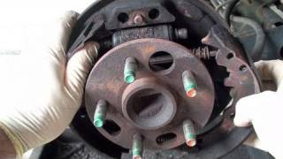 How To Replace Drum Brake Shoes Full  EricTheCarGuy [upl. by Eelrebmik]