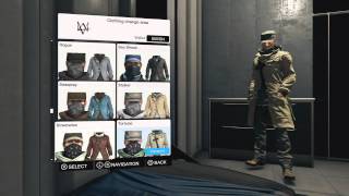 Watch Dogs  ALL Outfits Showcase [upl. by Earlene588]