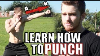 Learn How to Punch Like a Boxer [upl. by Lletnuahs]