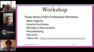 Texas Notary Training  Where Do I Start [upl. by Eremihc]