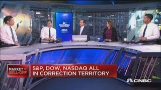 Dow drops 1100 points continues fastest 10 drop in history [upl. by Yenot]