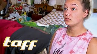 Messiest bedrooms Wie sieht dein Schlafzimmer aus  taff  ProSieben [upl. by Ecirtam]