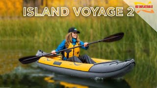 Island Voyage 2 Kayak from Advanced Elements [upl. by Aelc353]