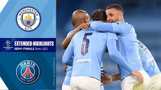 Manchester City vs Paris SaintGermain Extended Highlights  UCL on CBS Sports [upl. by Opaline905]