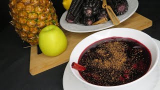 COMO PREPARAR MAZAMORRA MORADA PERUANA FÁCIL Y RÁPIDA  POSTRE PERUANO [upl. by Cranford]