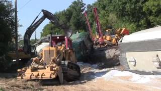 CSX Train Derailment [upl. by Pattison]