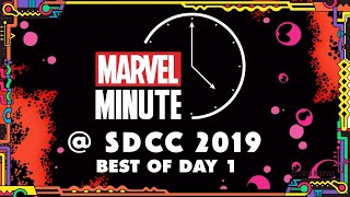 Marvel Minute  SDCC 2019  Day 1 [upl. by Annola]