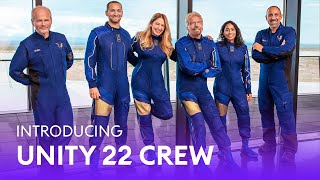 Introducing Virgin Galactic Unity 22 Crew [upl. by Shantha]