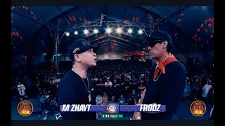 FlipTop  M Zhayt vs Frooz [upl. by Trude]