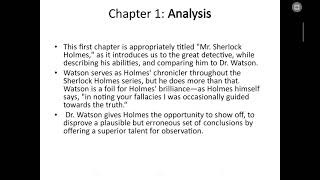 Hound of Baskervilles Summary Analysis Chapter 1 to 4 [upl. by Simmie]