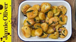 Roast Potatoes Three Ways  Jamie Oliver [upl. by Eiclud]