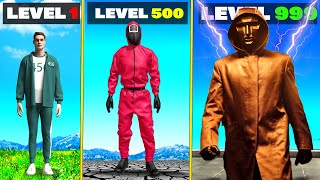 Level 1 SQUID GAME to Level 1000000000 in GTA 5 [upl. by Crawford]