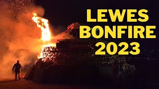 Lewes Bonfire 2023 [upl. by Swayder]