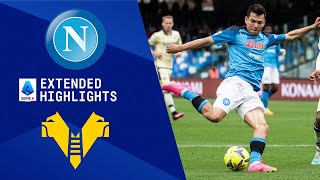 Napoli vs Hellas Verona Extended Highlights  Serie A  CBS Sports Golazo [upl. by Akihc835]