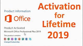 MICROSOFT OFFICE 2019 PROFESSIONAL PLUS  ACTIVATION CRACKED LATEST [upl. by Danell198]