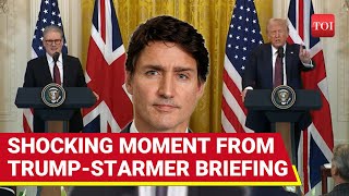 Thats Enough Irritated Trump Interrupts Starmer amp Shuts Reporter At News Conference  Watch [upl. by Ultima837]