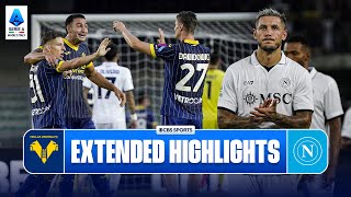 Hellas Verona vs Napoli Extended Highlights  Serie A  CBS Sports Golazo [upl. by Aserej]