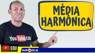 MÉDIA HARMÔNICA ✅ ESTATÍSTICA [upl. by Kristie202]