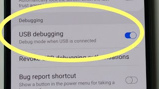 Enable USB Debugging Mode and Developer Options Samsung Galaxy A10 A10s [upl. by Lyrac]