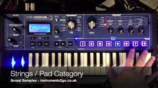 Novation Mininova Vs Korg MicroKorg XL [upl. by Pen]