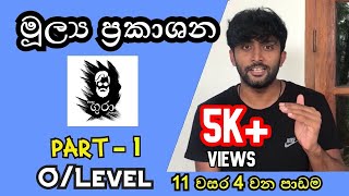 O level Commerce  Grade 11 Lesson 04 මුල්‍ය ප්‍රකාශන Part 01 [upl. by Noyar]