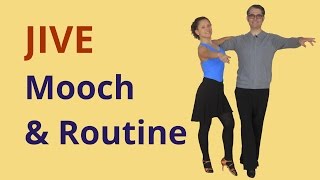 How to Dance Mooch in Jive [upl. by Annaeoj772]