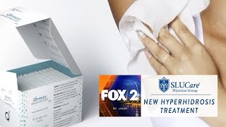 New FDA Approved Treatment for Hyperhidrosis  SLUCare Health Watch [upl. by Areid]